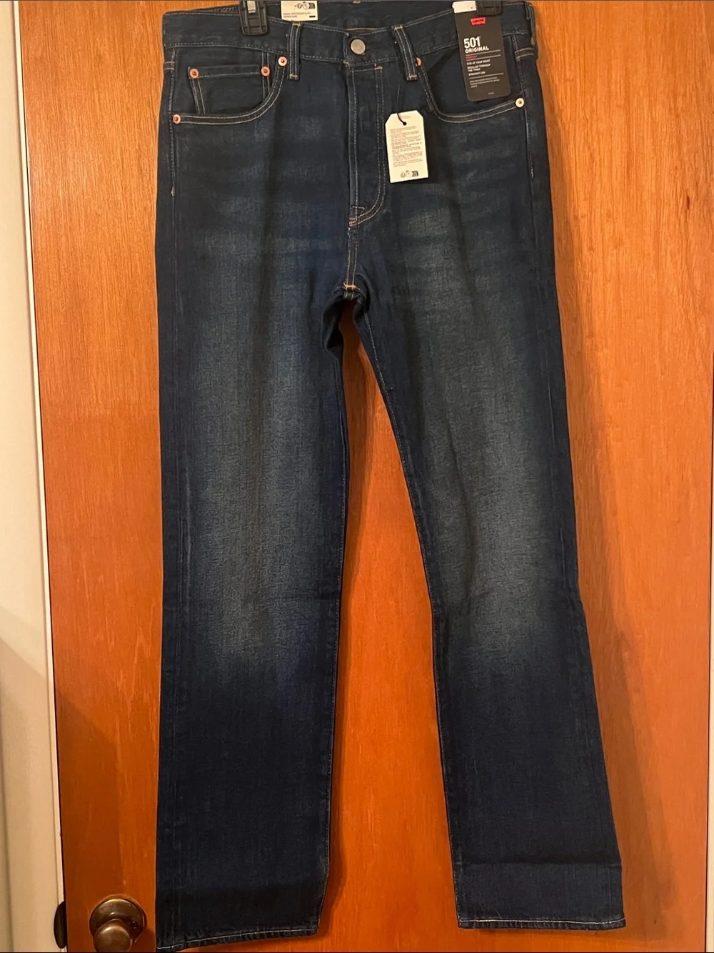 Levi’s 501 Men’s Jeans Sz 32x32 Dark.Wash Blue MSRP: $110